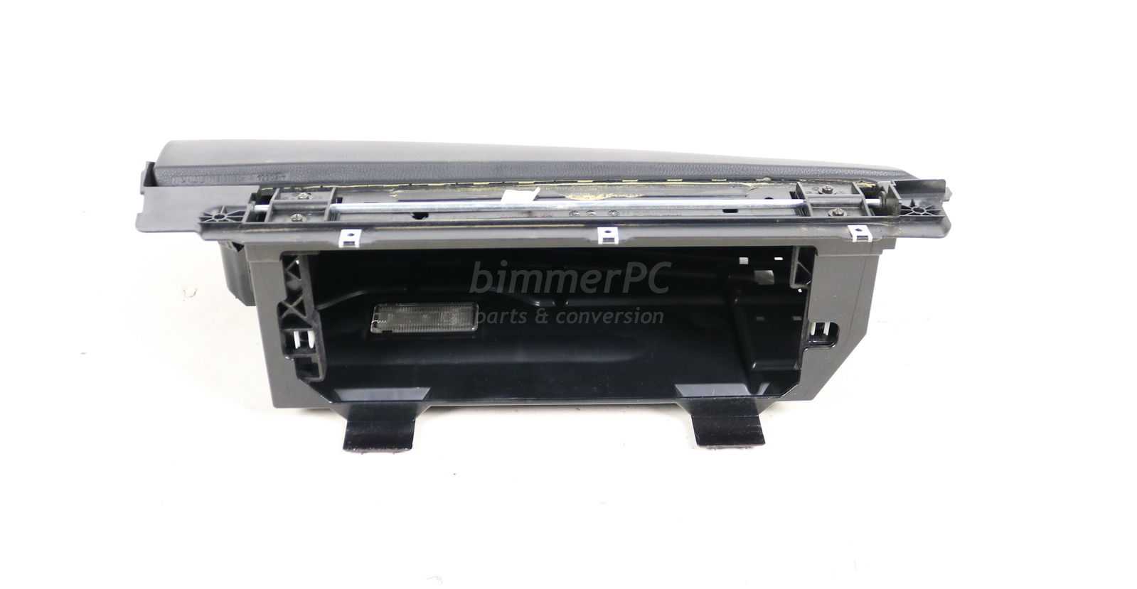 Picture of BMW 51167034080 Black Glove Box w Latch Mounting Bracket E60 E61 for sale