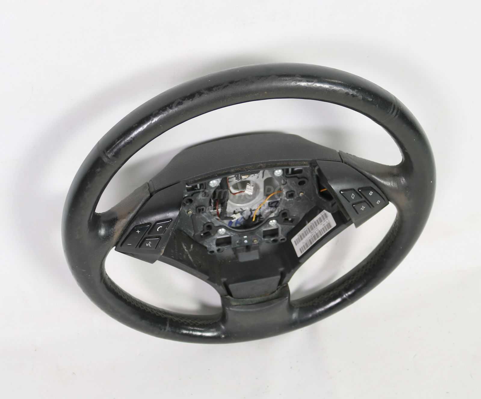 Picture of BMW 32346774457 Heated Leather Steering Wheel E60 E61 LCI Late for sale