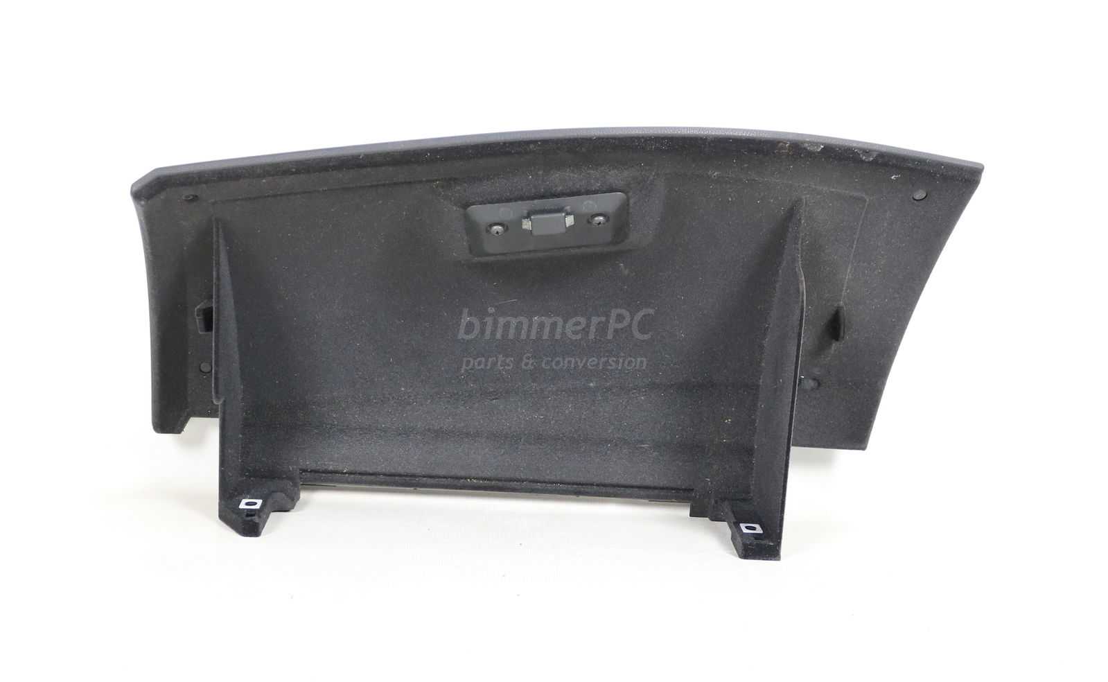 Picture of BMW 51167034080 Black Glove Box w Latch Mounting Bracket E60 E61 for sale