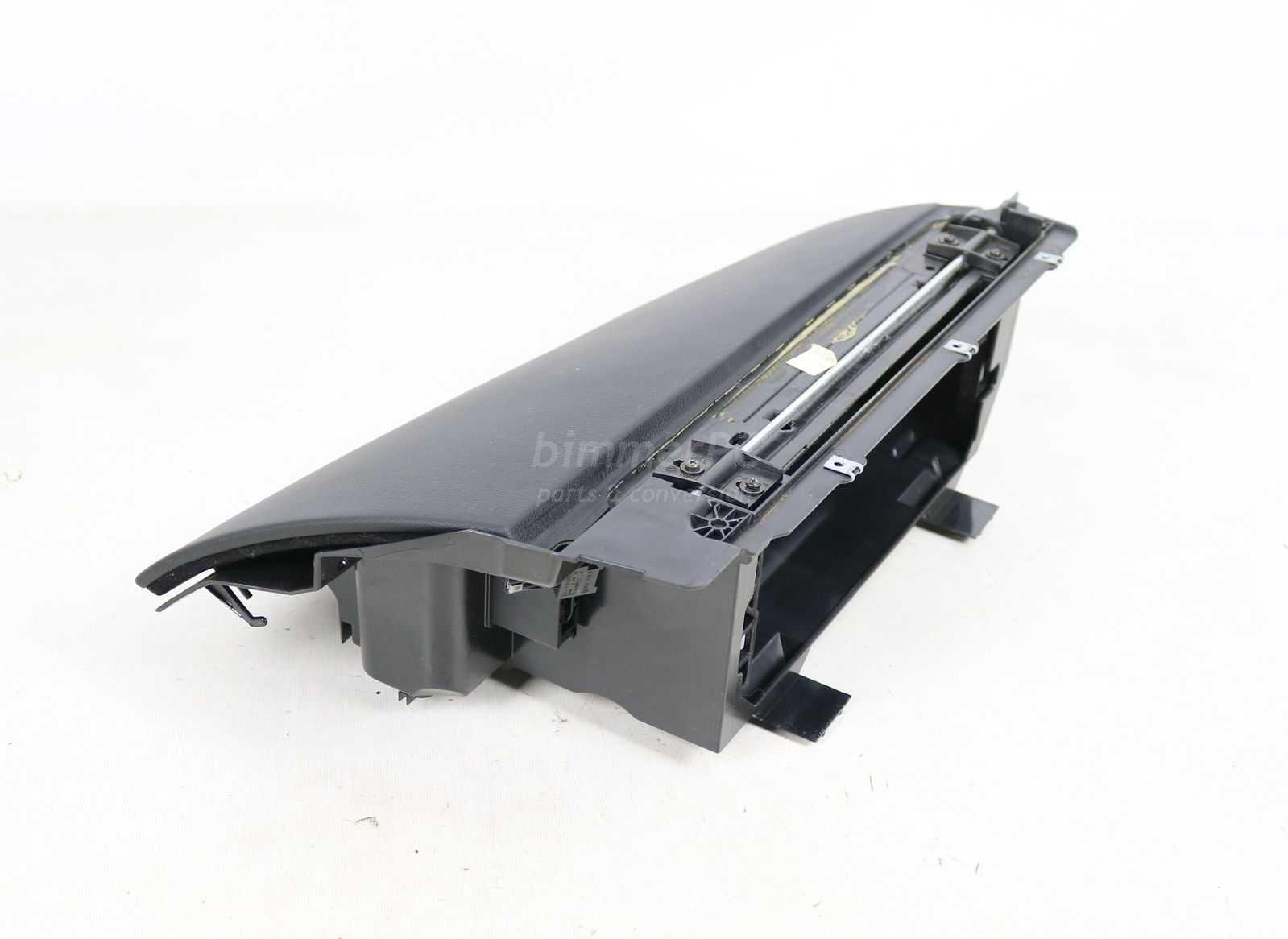 Picture of BMW 51167034080 Black Glove Box w Latch Mounting Bracket E60 E61 for sale