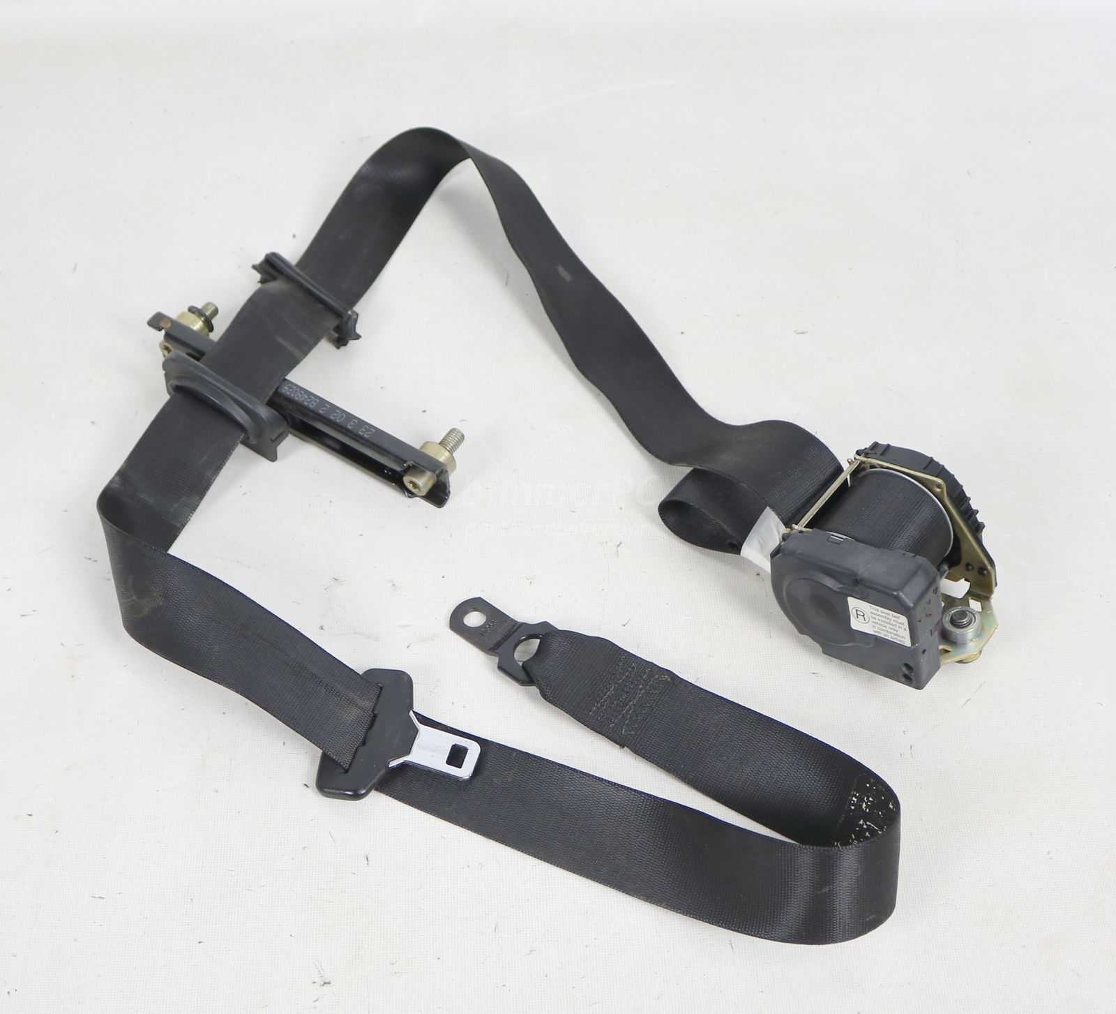 Picture of BMW 72118408753 Black Right Front Passengers Seat Belt w Retractor E53 for sale