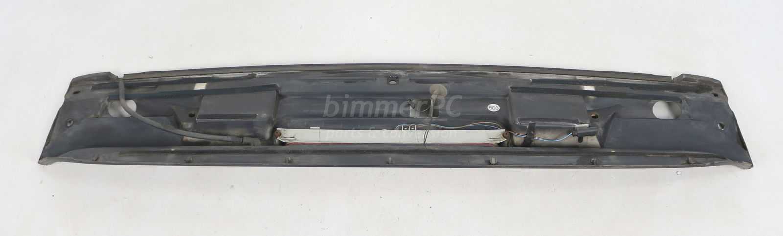 Picture of BMW 51717025611 Rear Hatch Tail Gate Spoiler Lower Base Mounting Tray Bottom Panel E53 for sale