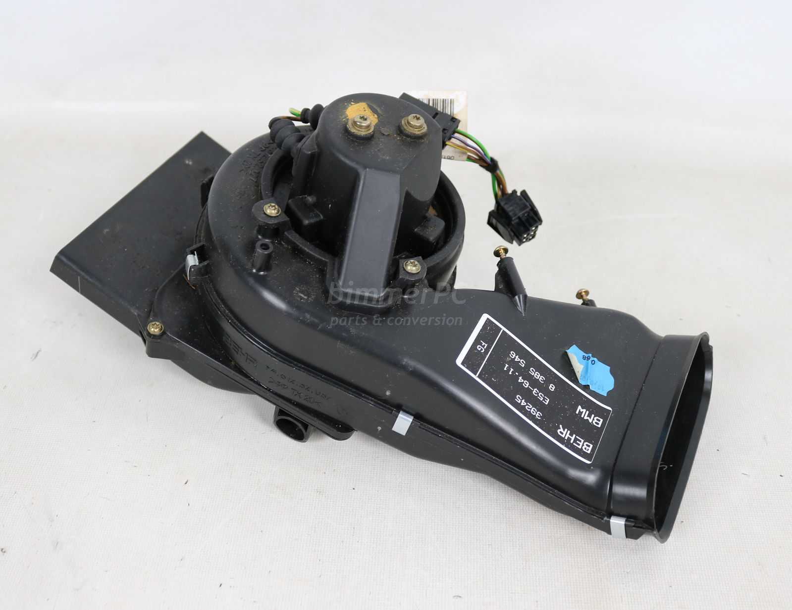 Picture of BMW 64118385546 Heater Air Conditioning AC Rear Climate Control Seat Blower Motor E53 for sale