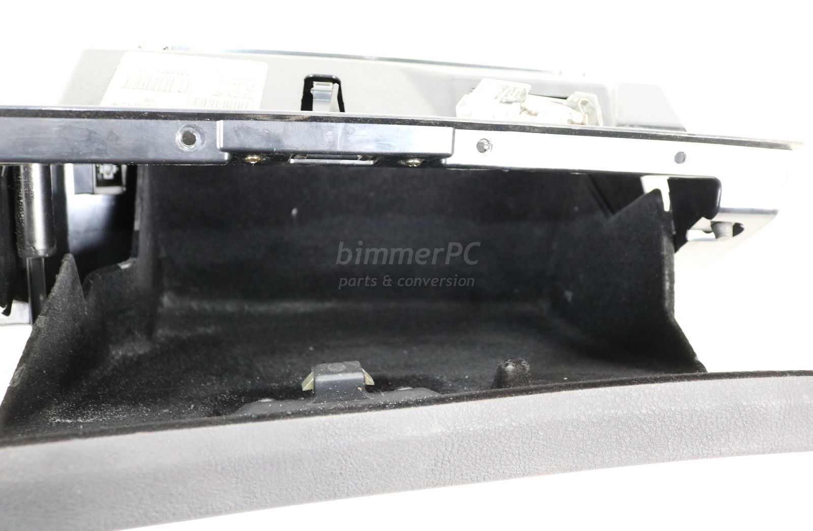 Picture of BMW 51168245303 Black Glove Box Glovebox w Bracket E53 for sale