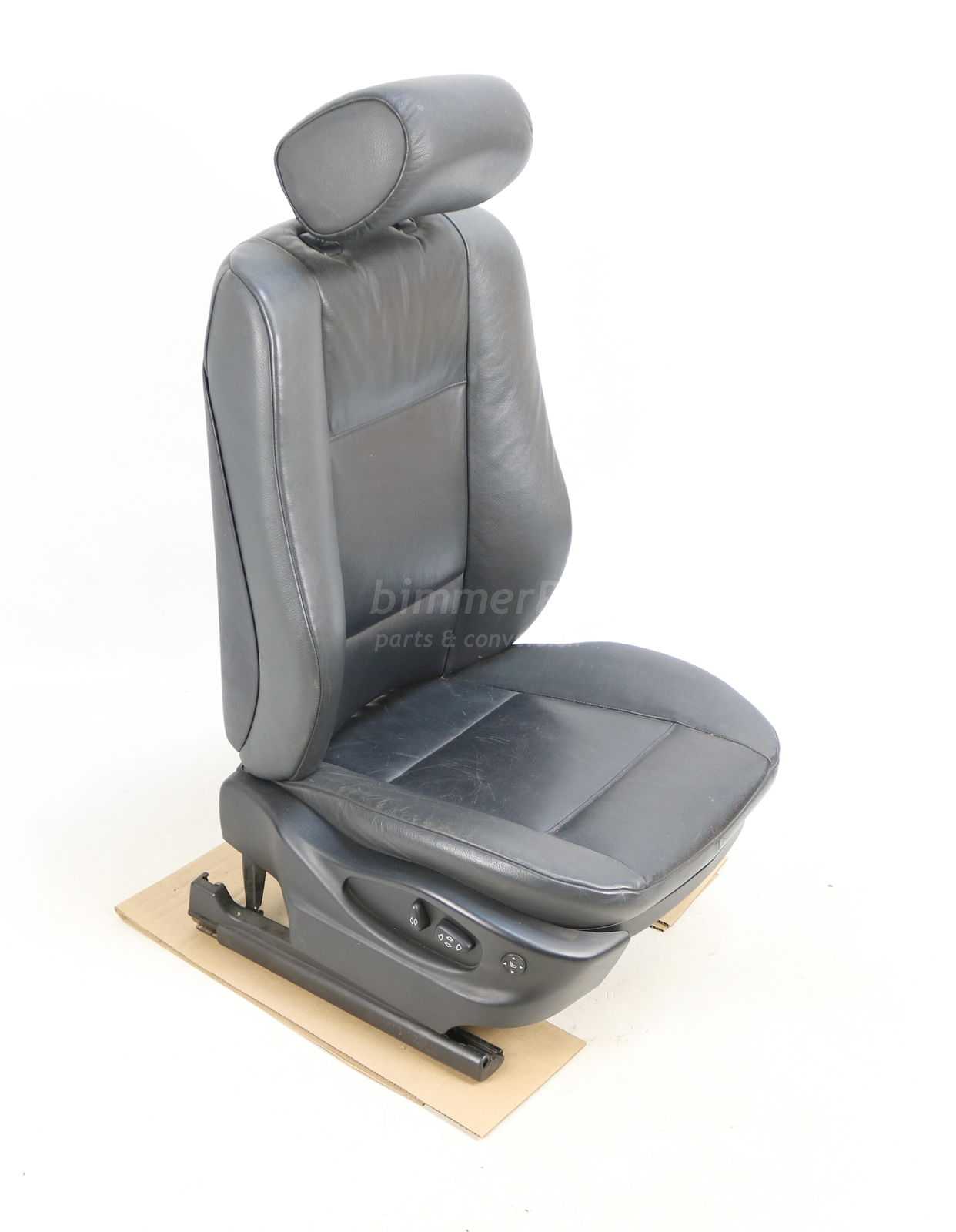 Picture of BMW  Front Right Passengers Power Leather Heated Seat Black E53 Early for sale