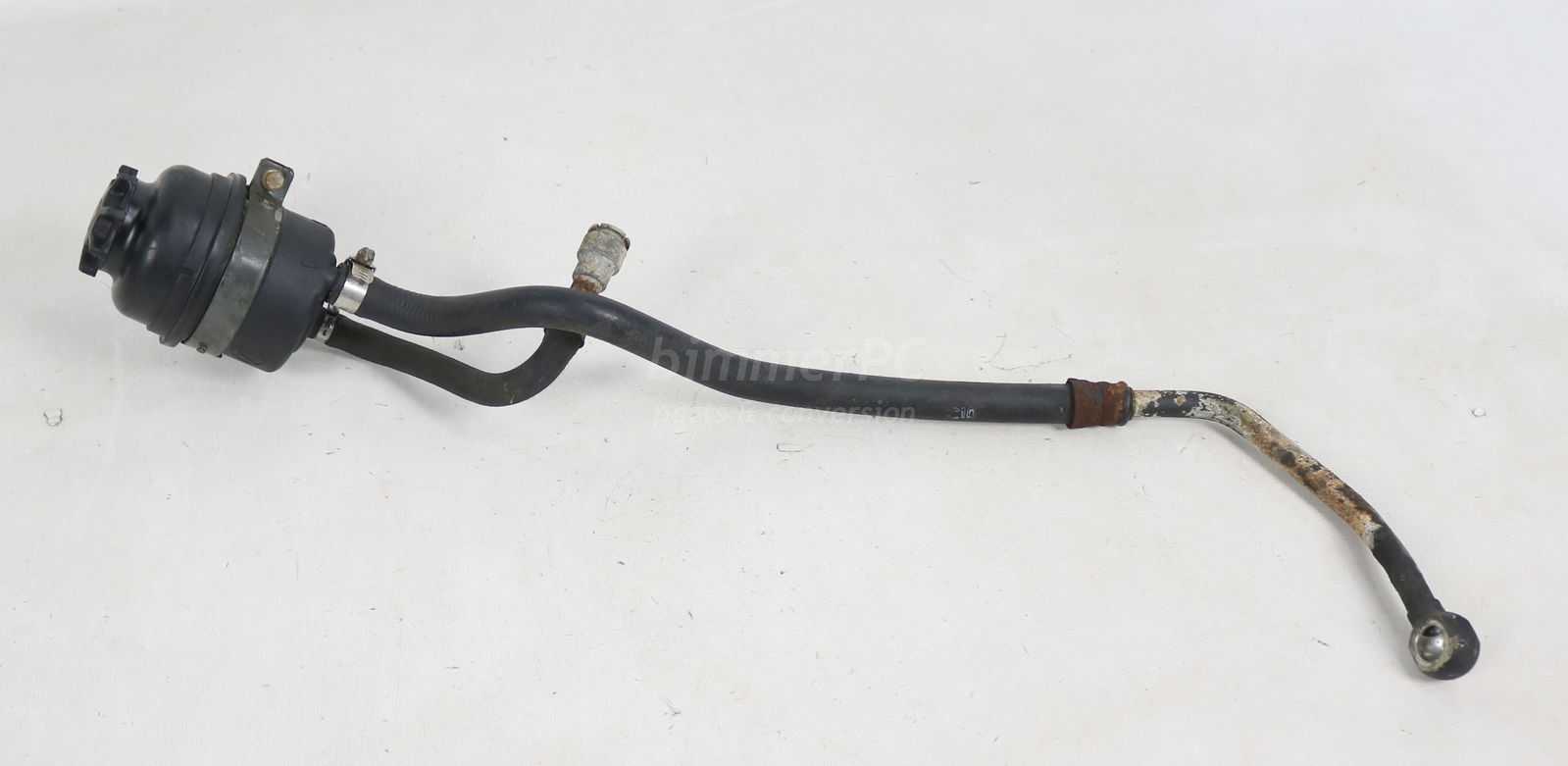 Picture of BMW 32416851217 Power Steering Fluid Reservoir w Hoses Lines E53 X5 V8 Early for sale