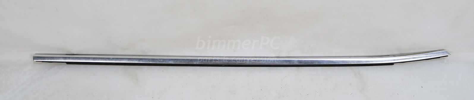 Picture of BMW 51211928242 Front Right Passengers Door Window Sill Chrome Trim E32 for sale