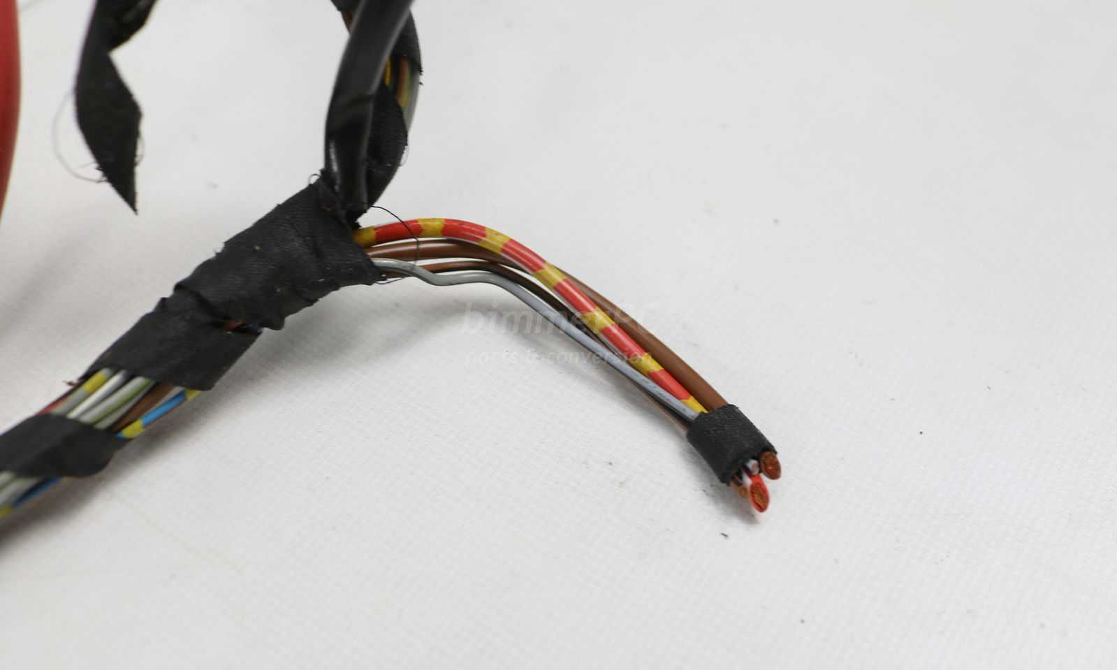 Picture of BMW 61111390229 Body Cable Wiring Harness Main Wire Loom E32 735iL 750iL 1990 for sale
