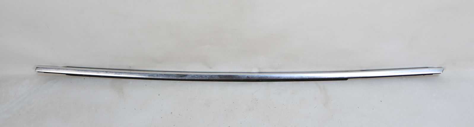 Picture of BMW 51221928755 Left Rear Door Window Outside Sill Chrome Edge Trim LWB iL E32 for sale