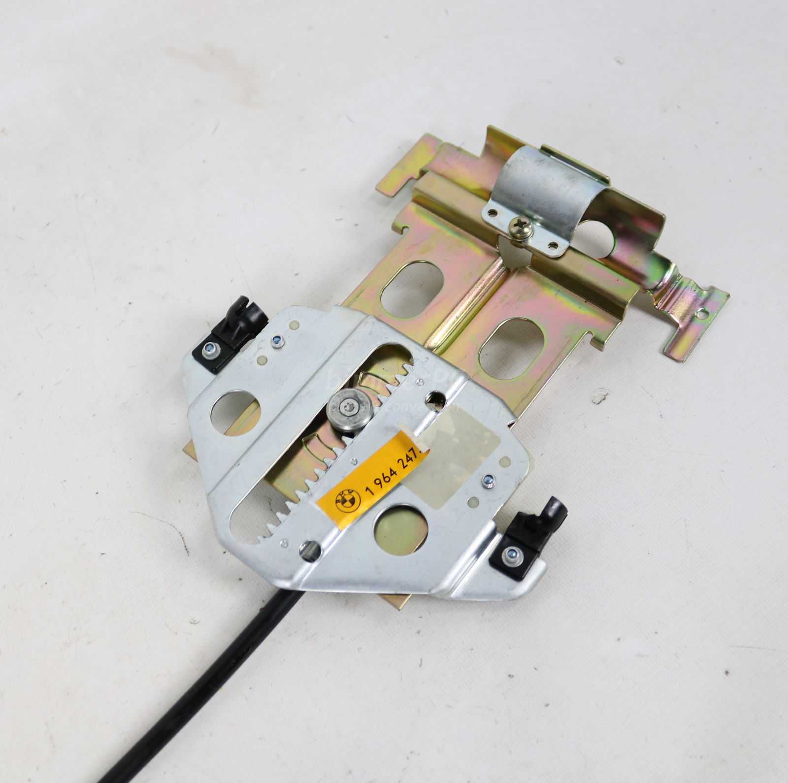 Picture of BMW  Front Power Memory Seat Headrest Motor Drive Gearbox E32 E34 for sale