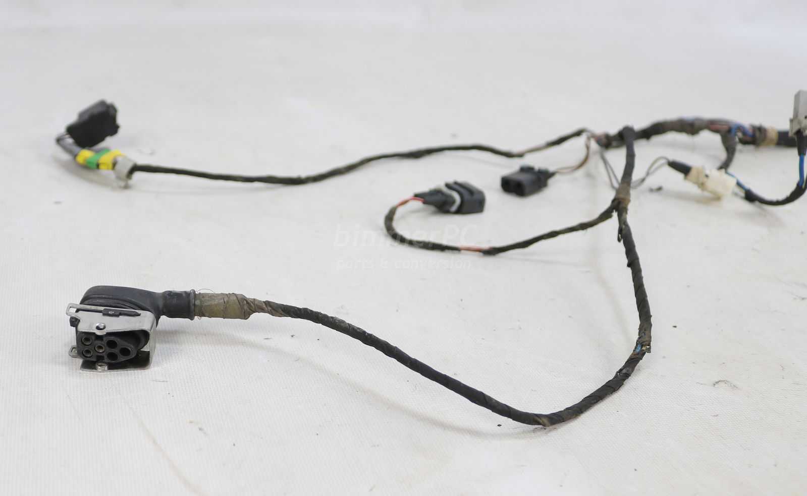 Picture of BMW 61121382631 Rear Left Passengers Door Cable Wiring Harness Non-DWA LWB E32 Early for sale