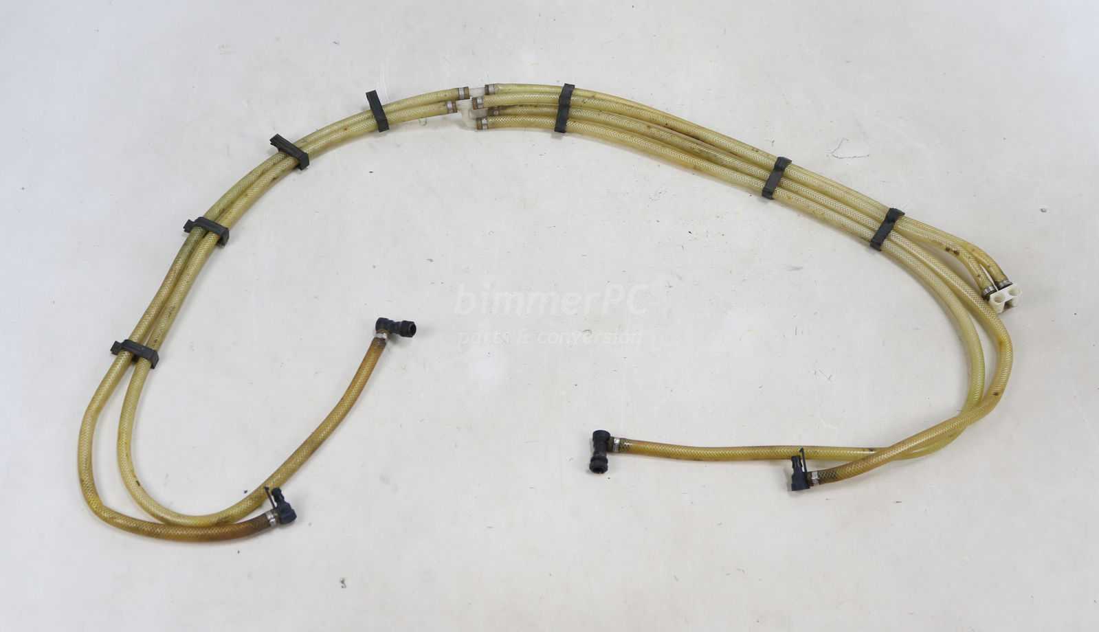 Picture of BMW  Front Bumper Headlights Washer Hose Line E32 for sale