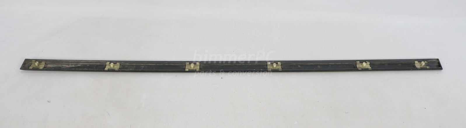 Picture of BMW 51137036699 Black Front Left Drivers Door Moulding Belt Line Impact Strip Trim E39 Late for sale