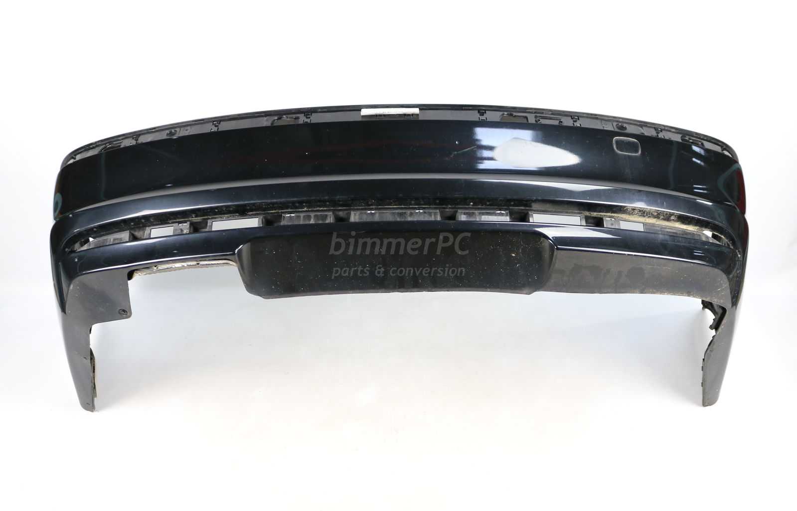 Picture of BMW 51127142214 Black Sapphire Rear Bumper Cover E65 E66 Late for sale