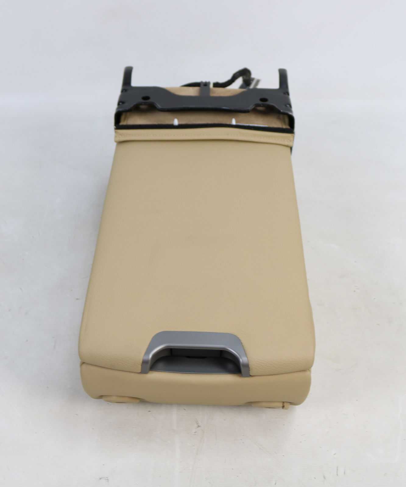 Picture of BMW 52206962974 Nasca Beige Tan Rear Seat Center Console Armrest Storage Compartment w Heat E65 E66 for sale