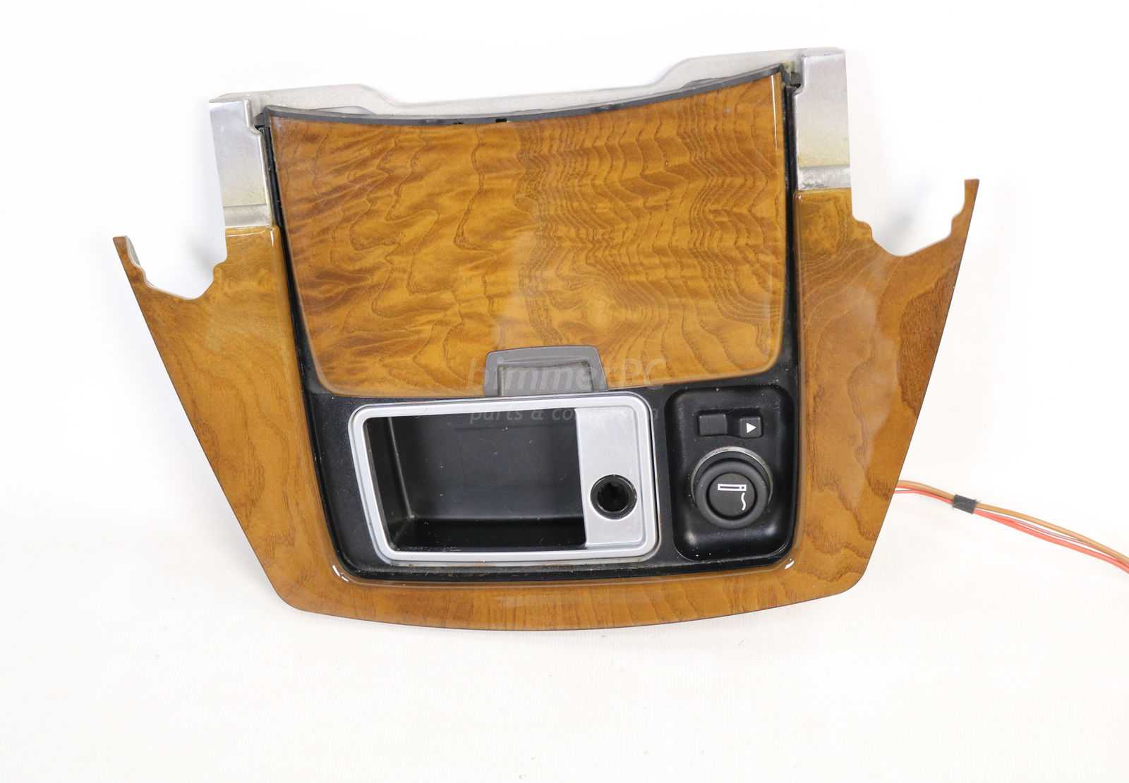 Picture of BMW 51167152855 Front Center Console Ashtray Light Ash Wood E65 E66 Late for sale