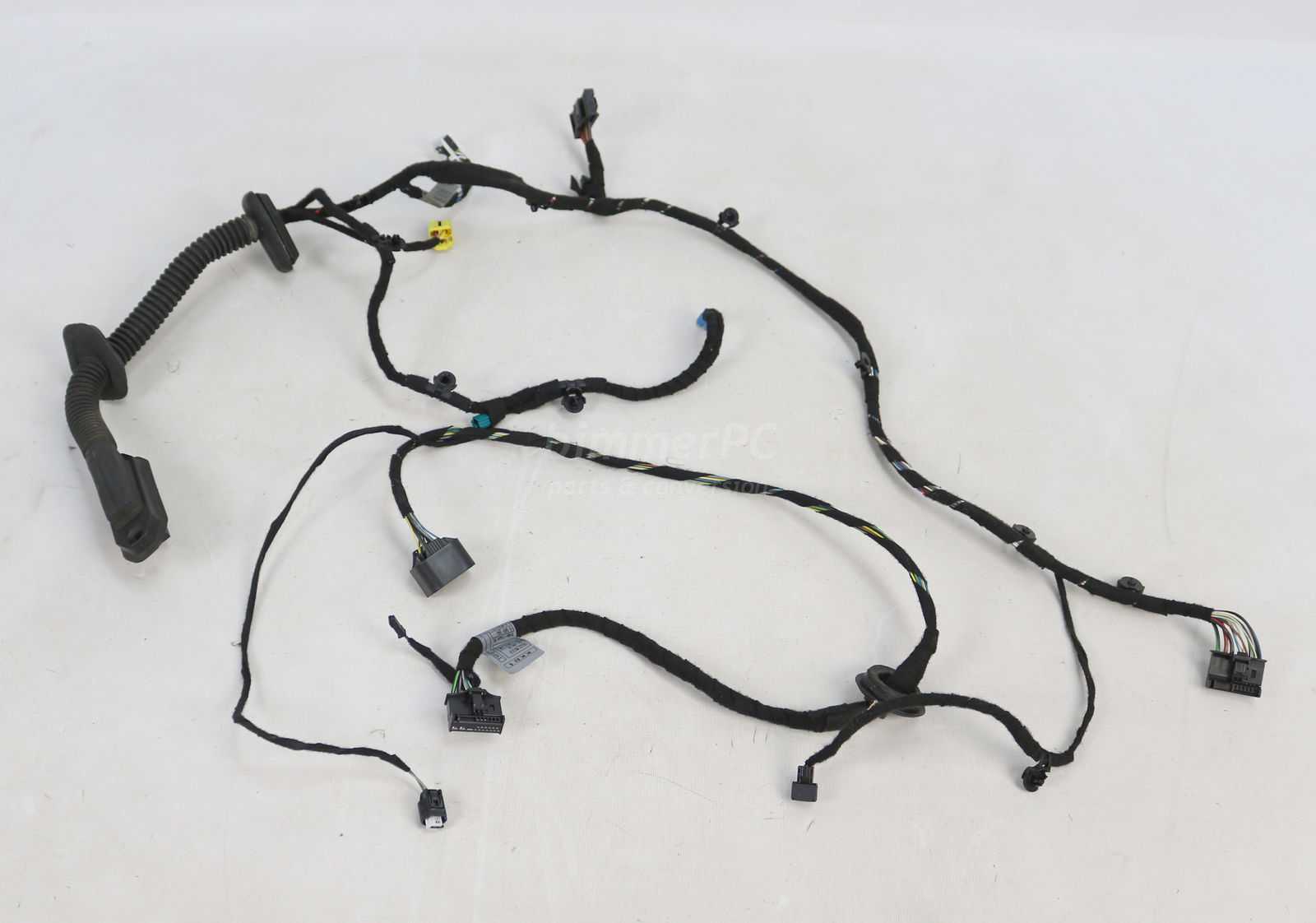 Picture of BMW  Right Front Passengers Door Cable Wiring Harness Soft Close Comfort Access E66 E65 Late for sale