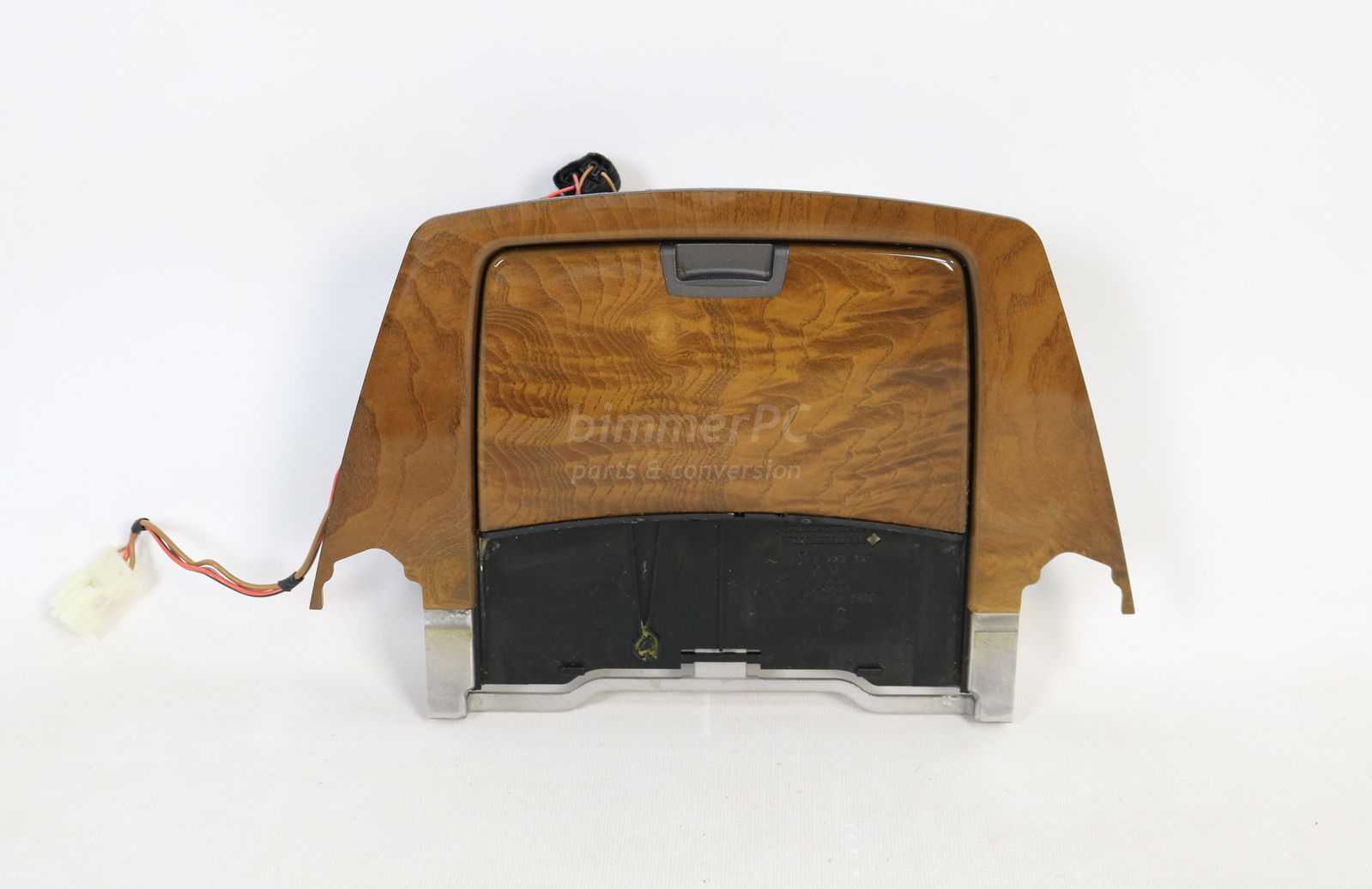 Picture of BMW 51167152855 Front Center Console Ashtray Light Ash Wood E65 E66 Late for sale