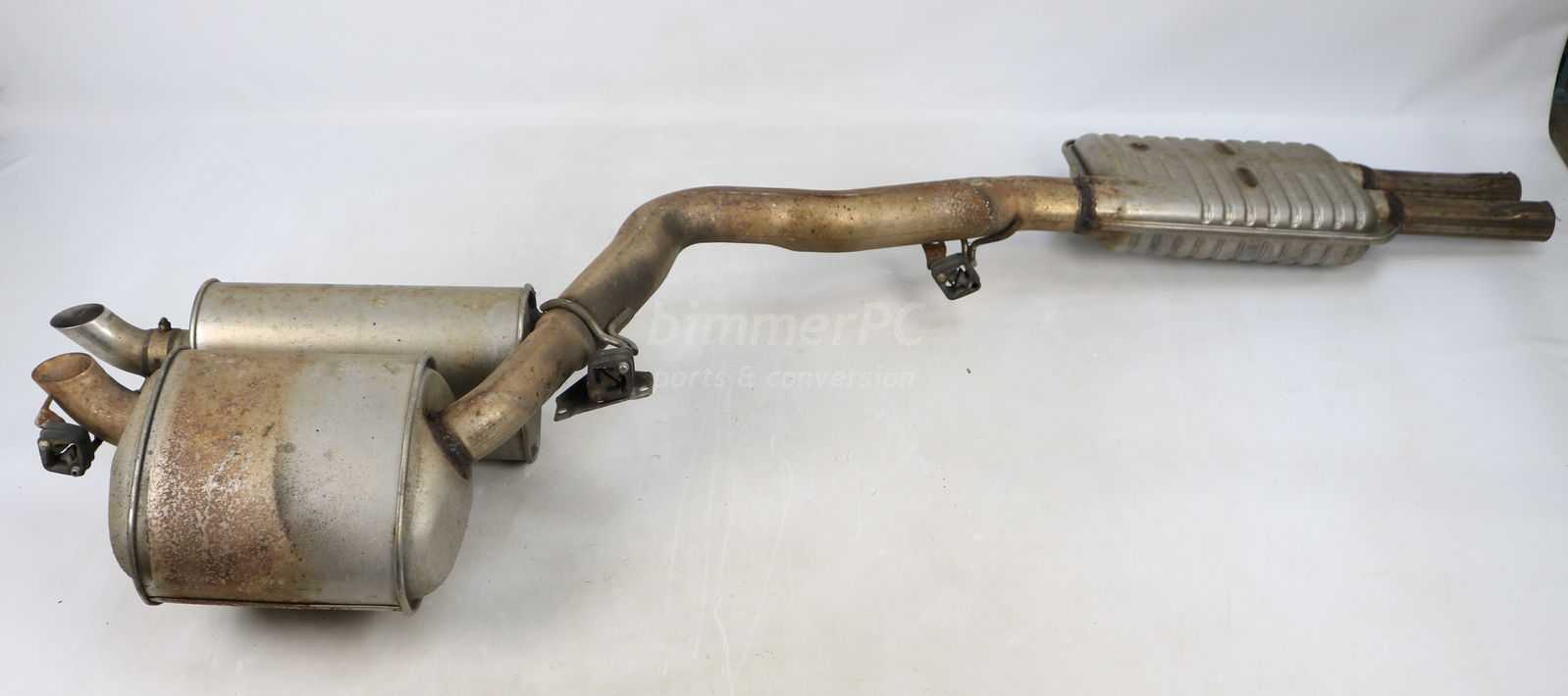 Picture of BMW 18307524730 Catback Rear Exhaust Mufflers System LWB E66 750Li for sale