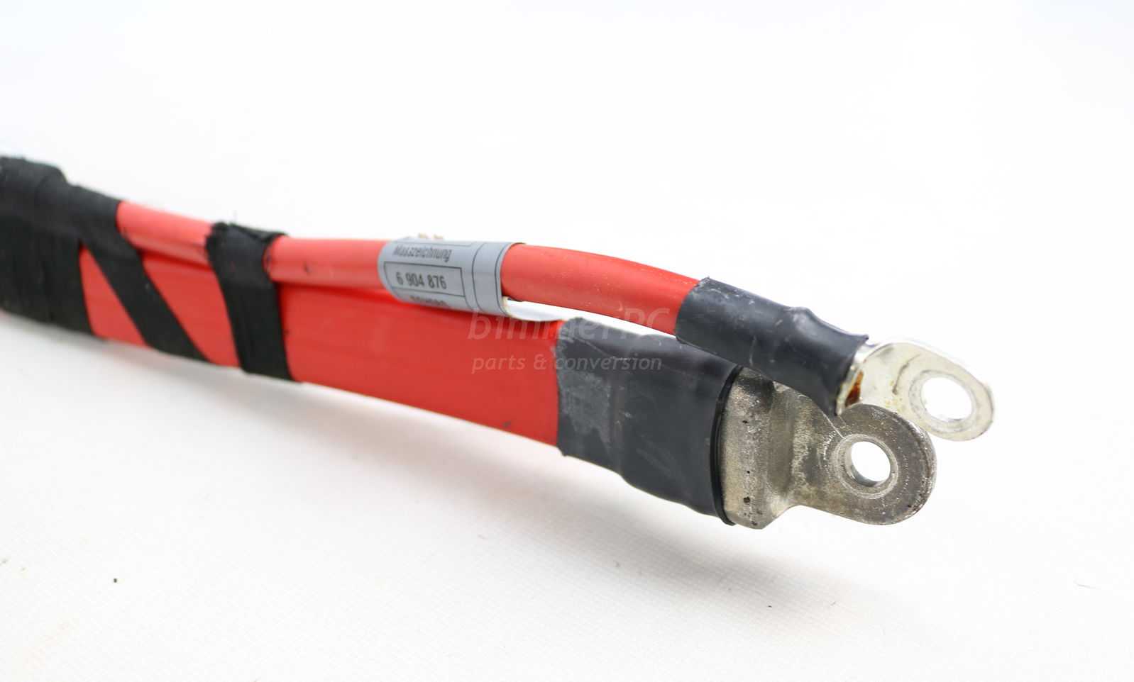 Picture of BMW 61126909214 Red Positive Battery Cable E66 V8 750Li 745Li for sale