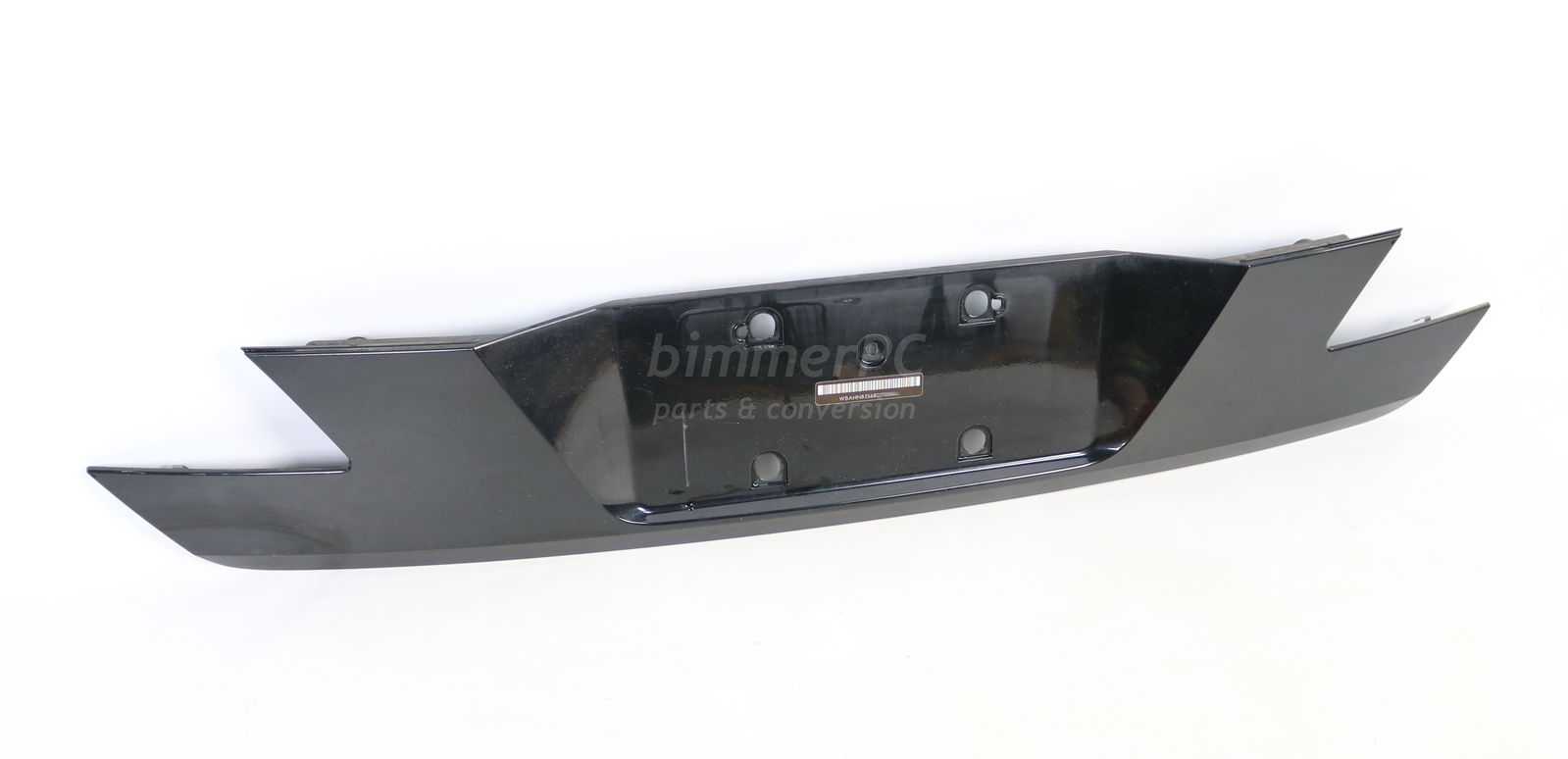 Picture of BMW 51137160834 Trunk Lid Cover Rear Lower Trim Finisher Panel License Plate Holder E65 E66 Late for sale