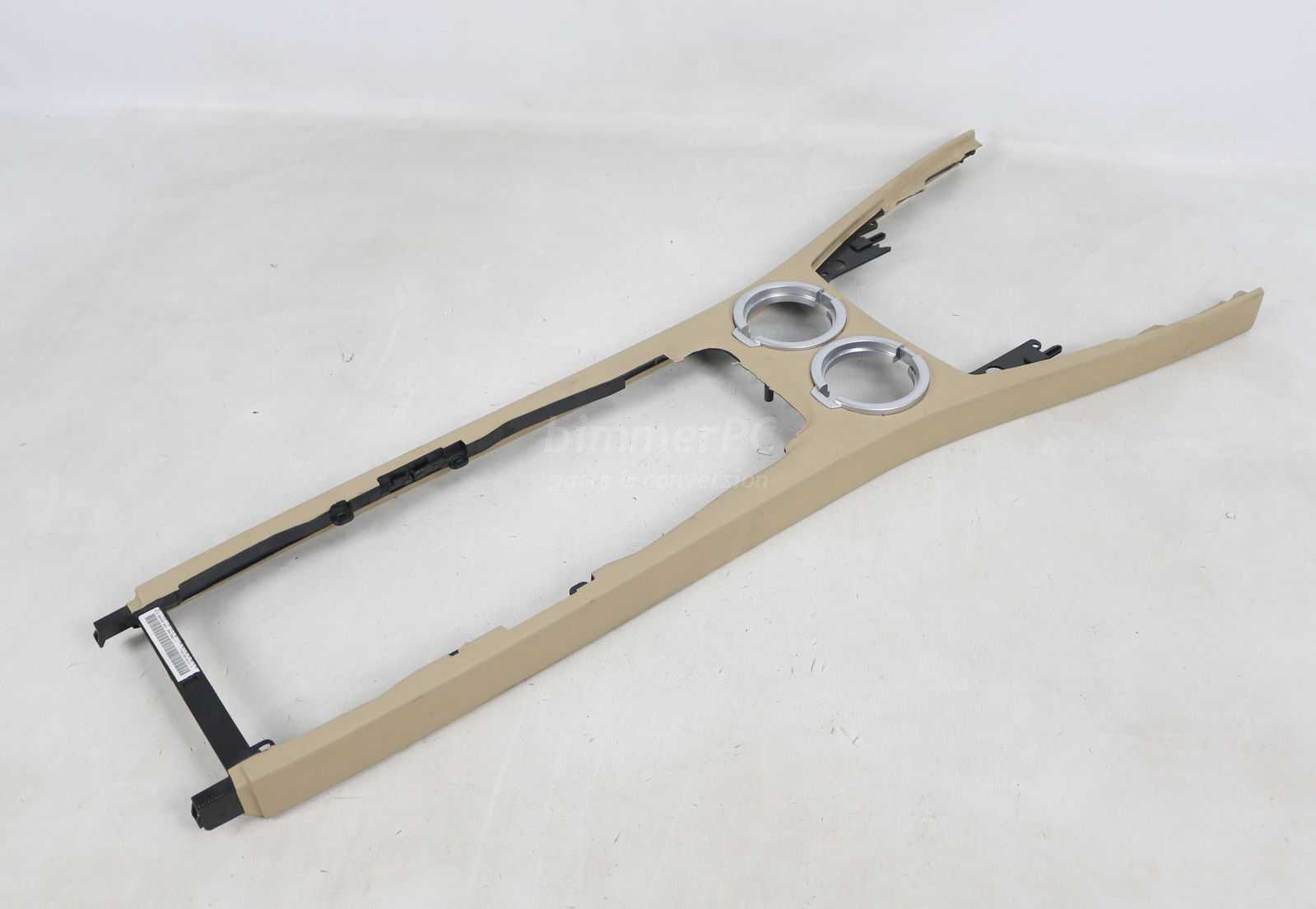 Picture of BMW  Beige Center Console Trim Cupholder Cover E66 E65 for sale