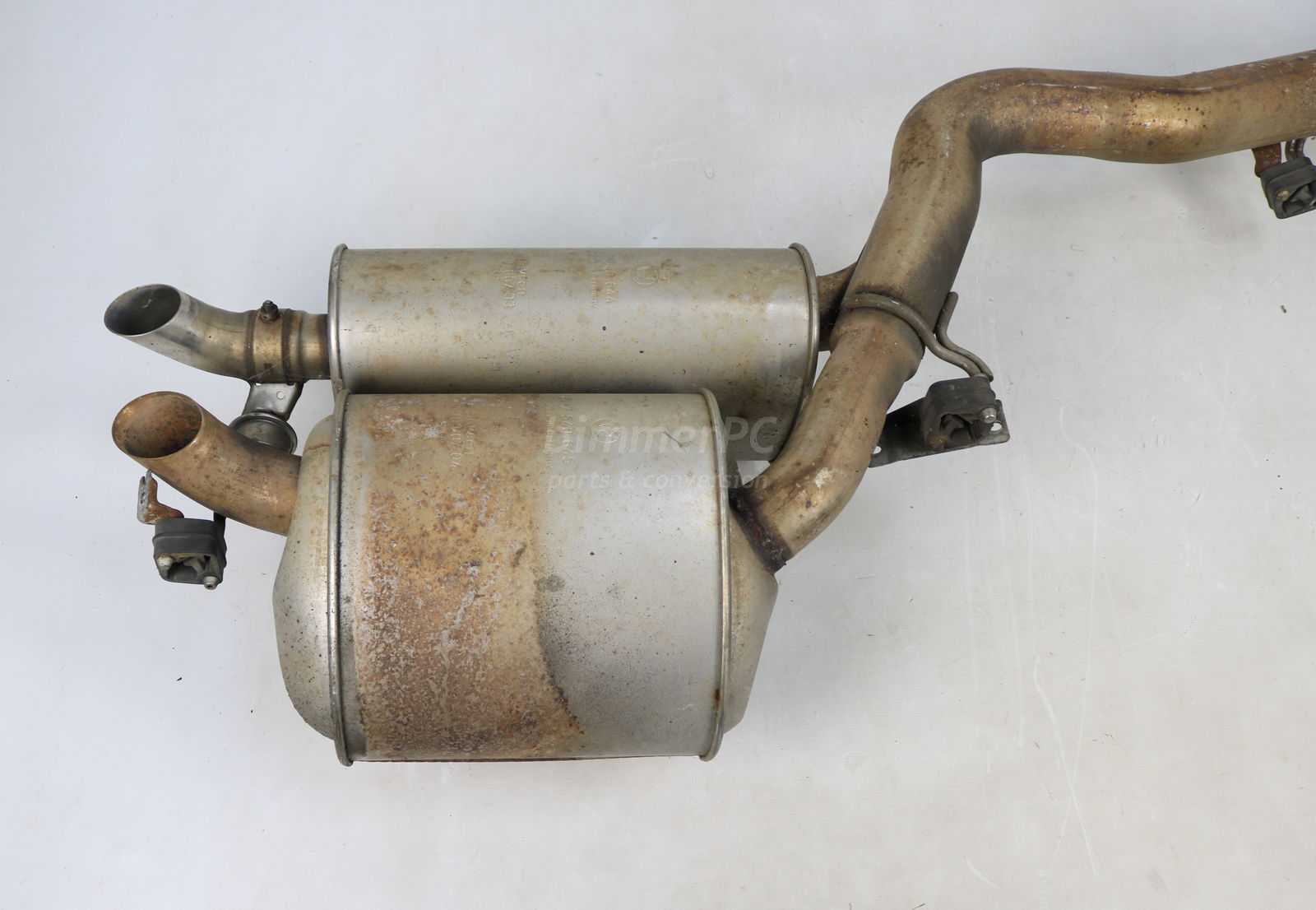 Picture of BMW 18307524730 Catback Rear Exhaust Mufflers System LWB E66 750Li for sale