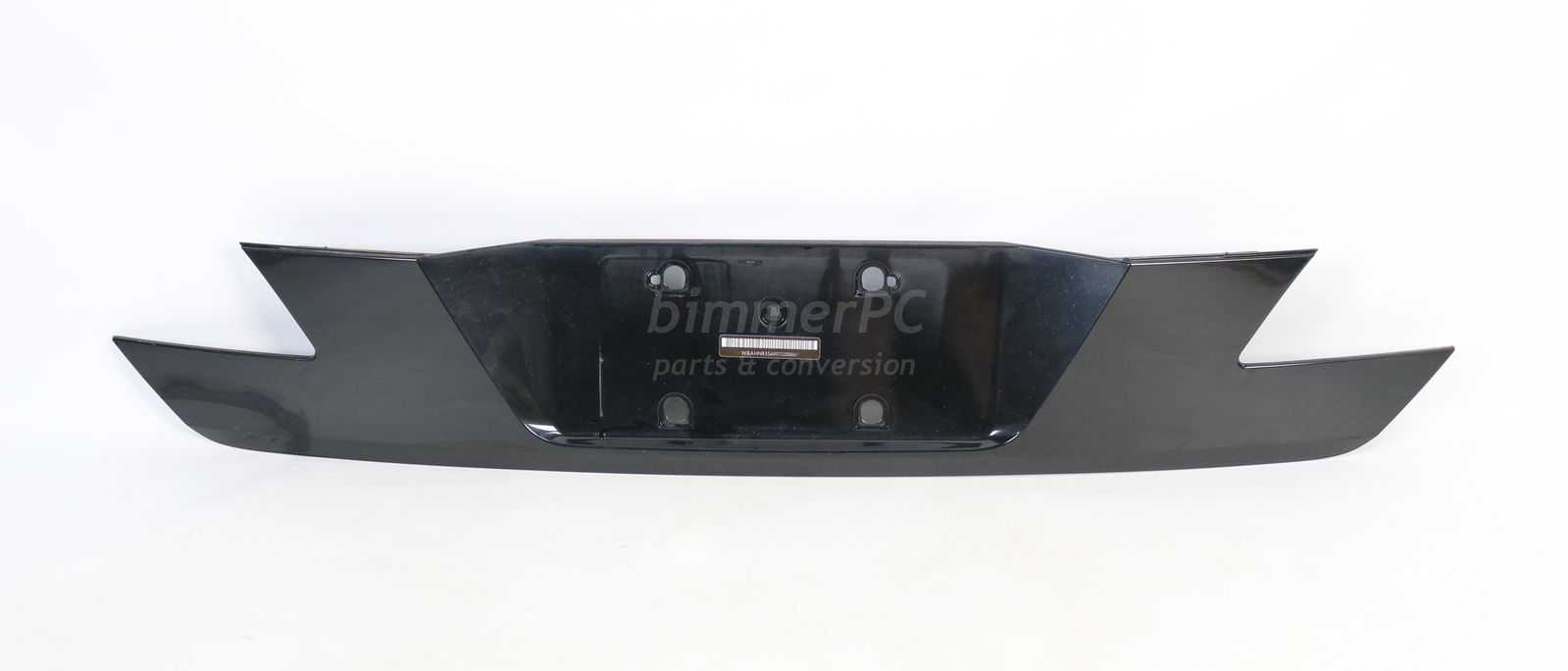 Picture of BMW 51137160834 Trunk Lid Cover Rear Lower Trim Finisher Panel License Plate Holder E65 E66 Late for sale