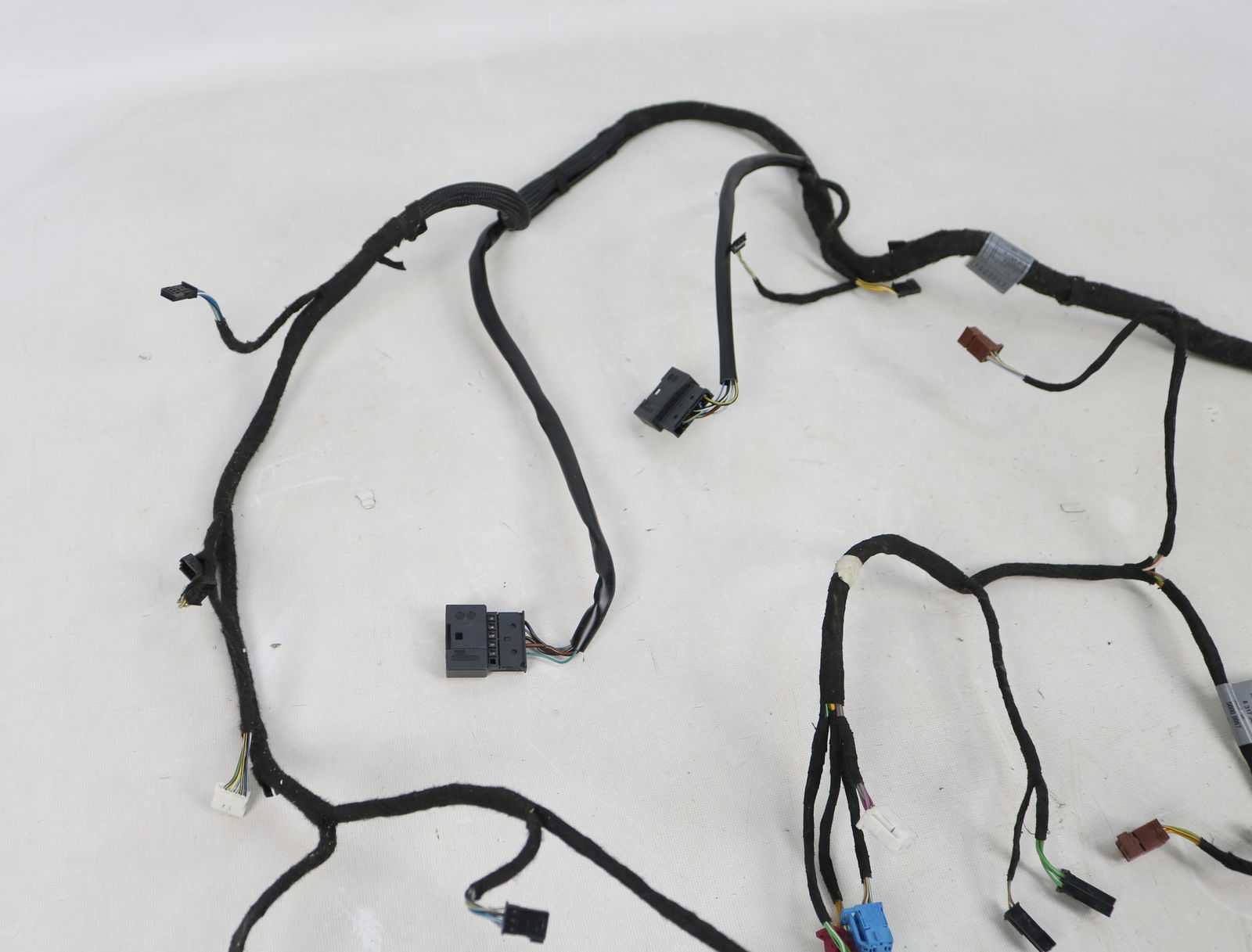 Picture of BMW 61126924393 Left Front Drivers Seat Wiring Harness Comfort Lumbar E65 E66 Late for sale