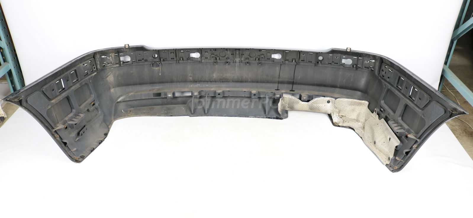 Picture of BMW 51127142214 Black Sapphire Rear Bumper Cover E65 E66 Late for sale