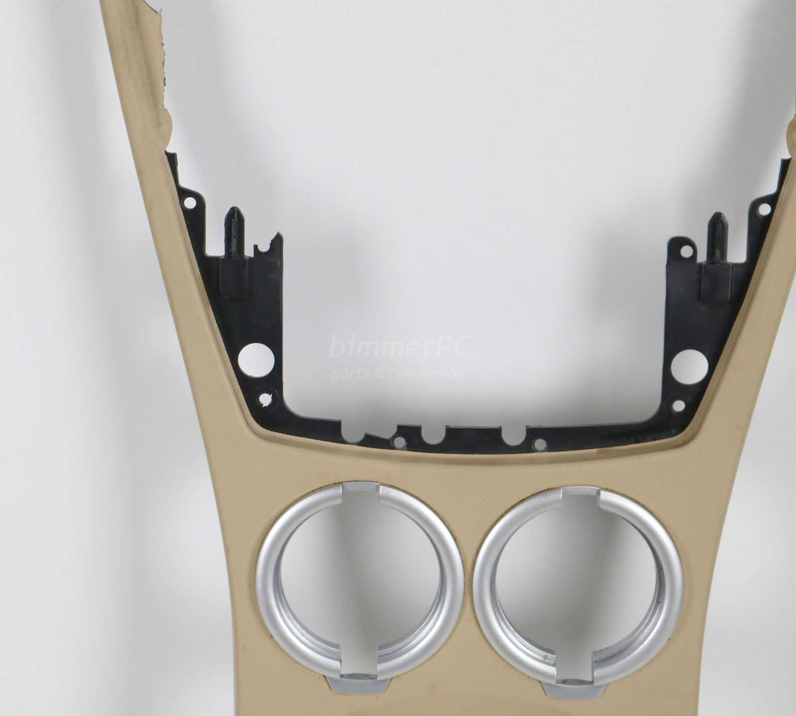 Picture of BMW  Beige Center Console Trim Cupholder Cover E66 E65 for sale