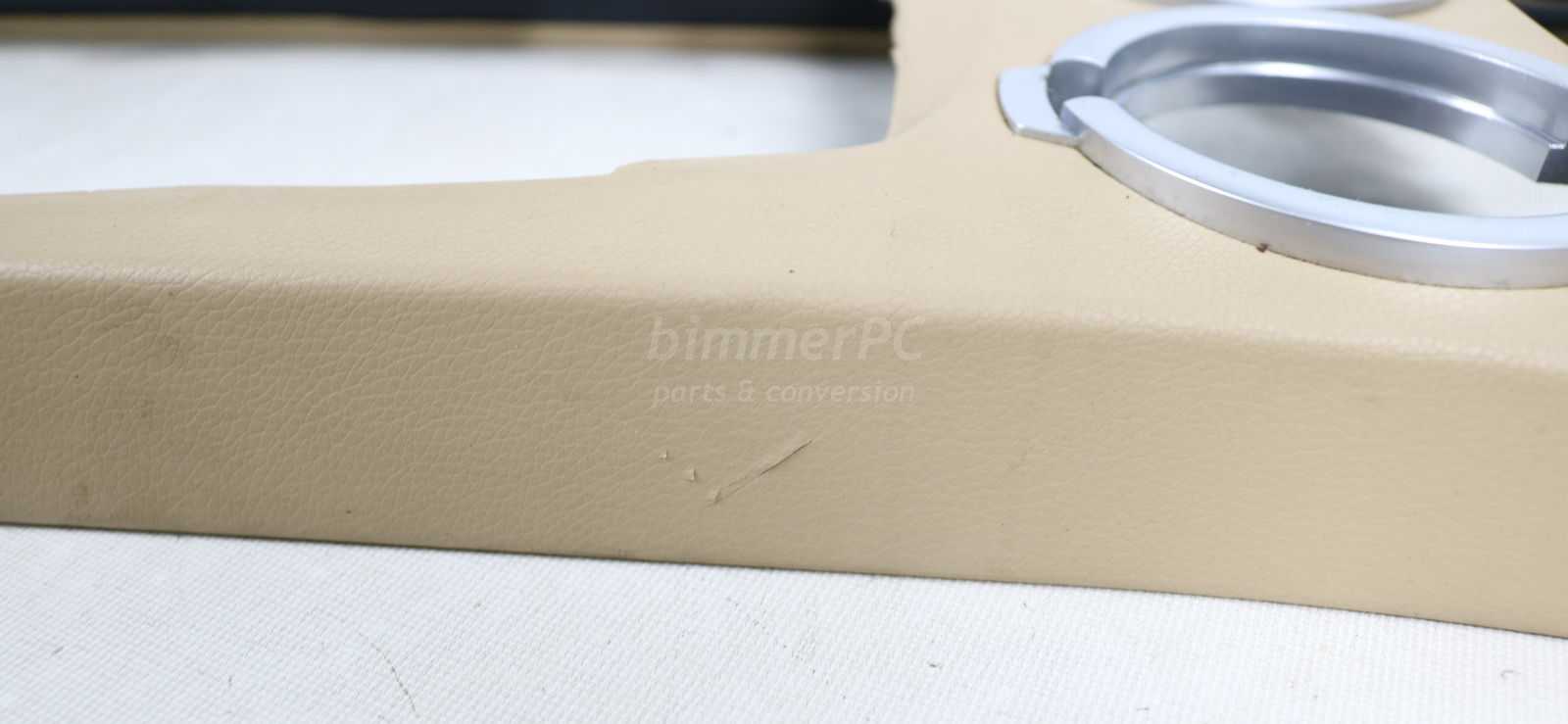 Picture of BMW  Beige Center Console Trim Cupholder Cover E66 E65 for sale