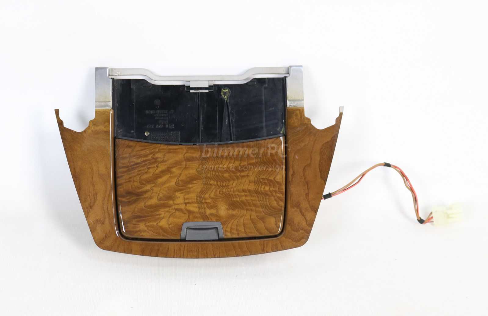 Picture of BMW 51167152855 Front Center Console Ashtray Light Ash Wood E65 E66 Late for sale