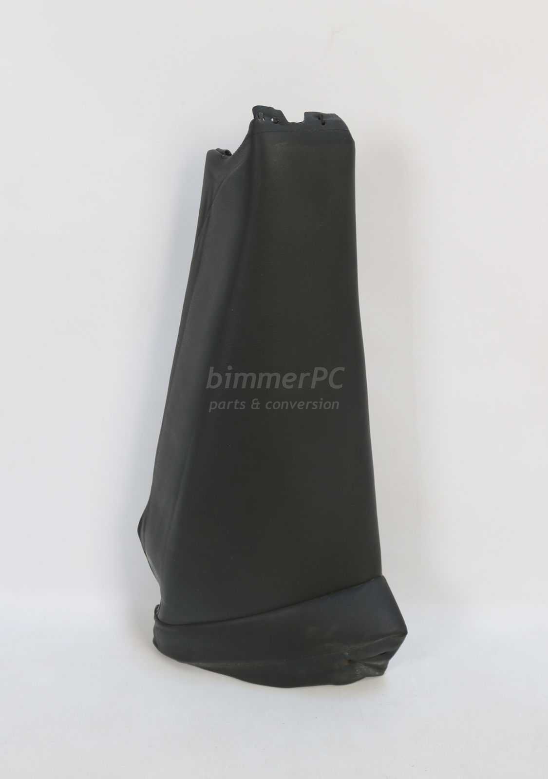 Picture of BMW 52208258693 Left Rear Seat Outer Bolster Cushion Black Leather Through Loading E46 Coupe for sale