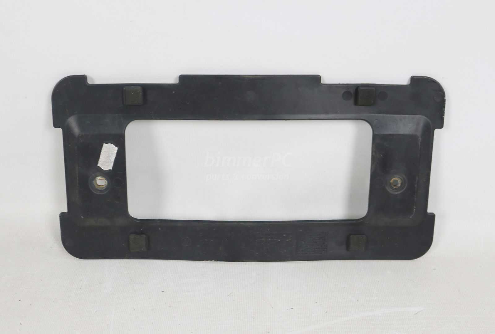 Picture of BMW 51187160607 Rear License Plate Mounting Frame Bracket E90 F10 F07 F30 G30 E70 for sale