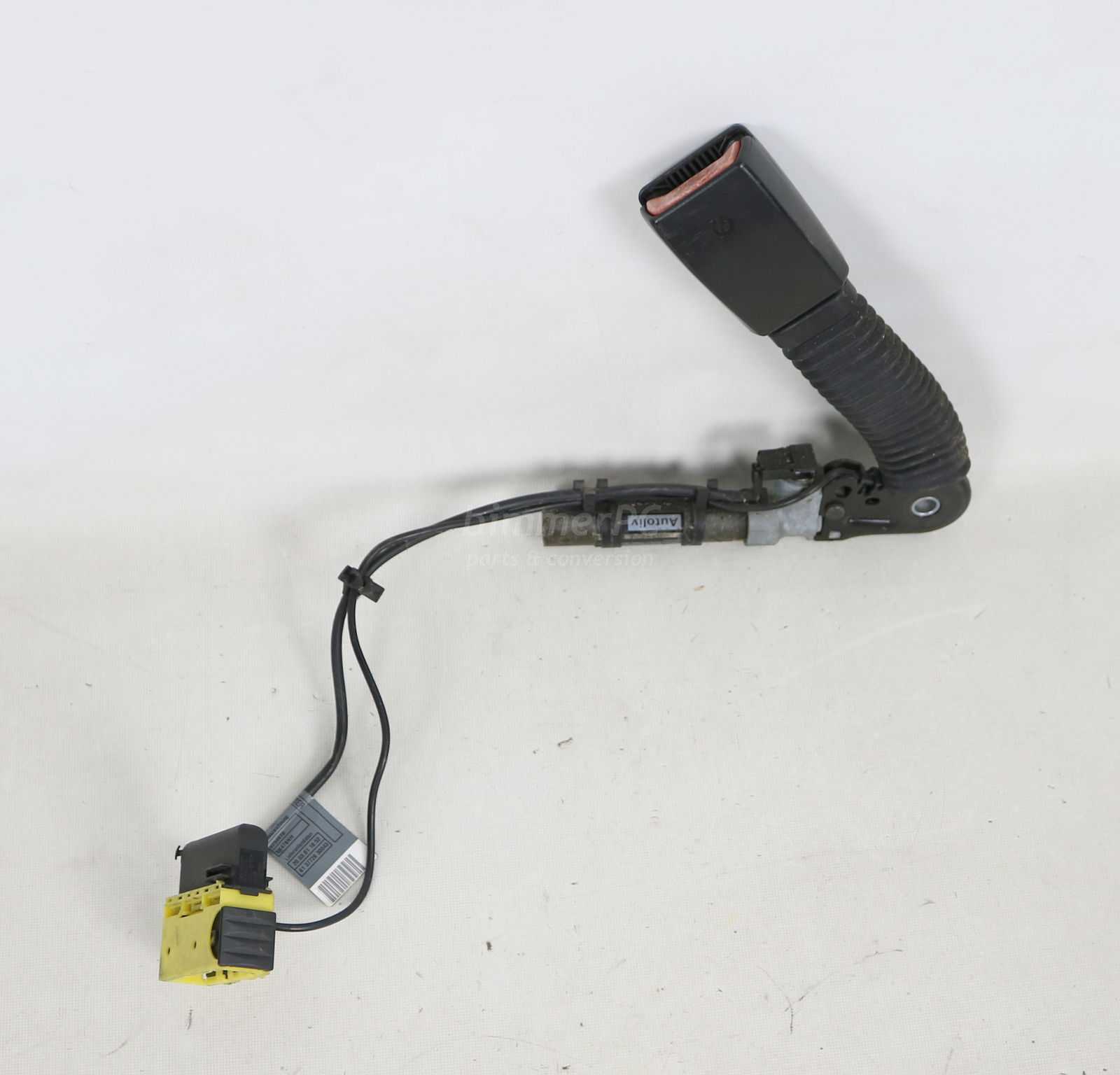 Picture of BMW 72118257790 Right Passengers Front Seat Belt Tensioner Receiver E53 E46 Late for sale