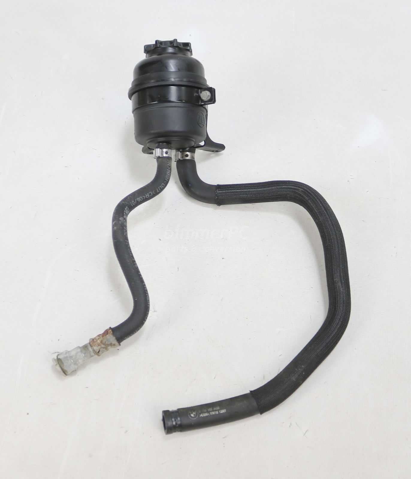 Picture of BMW 32416851217 Power Steering Fluid Reservoir w Lines E46 Early for sale