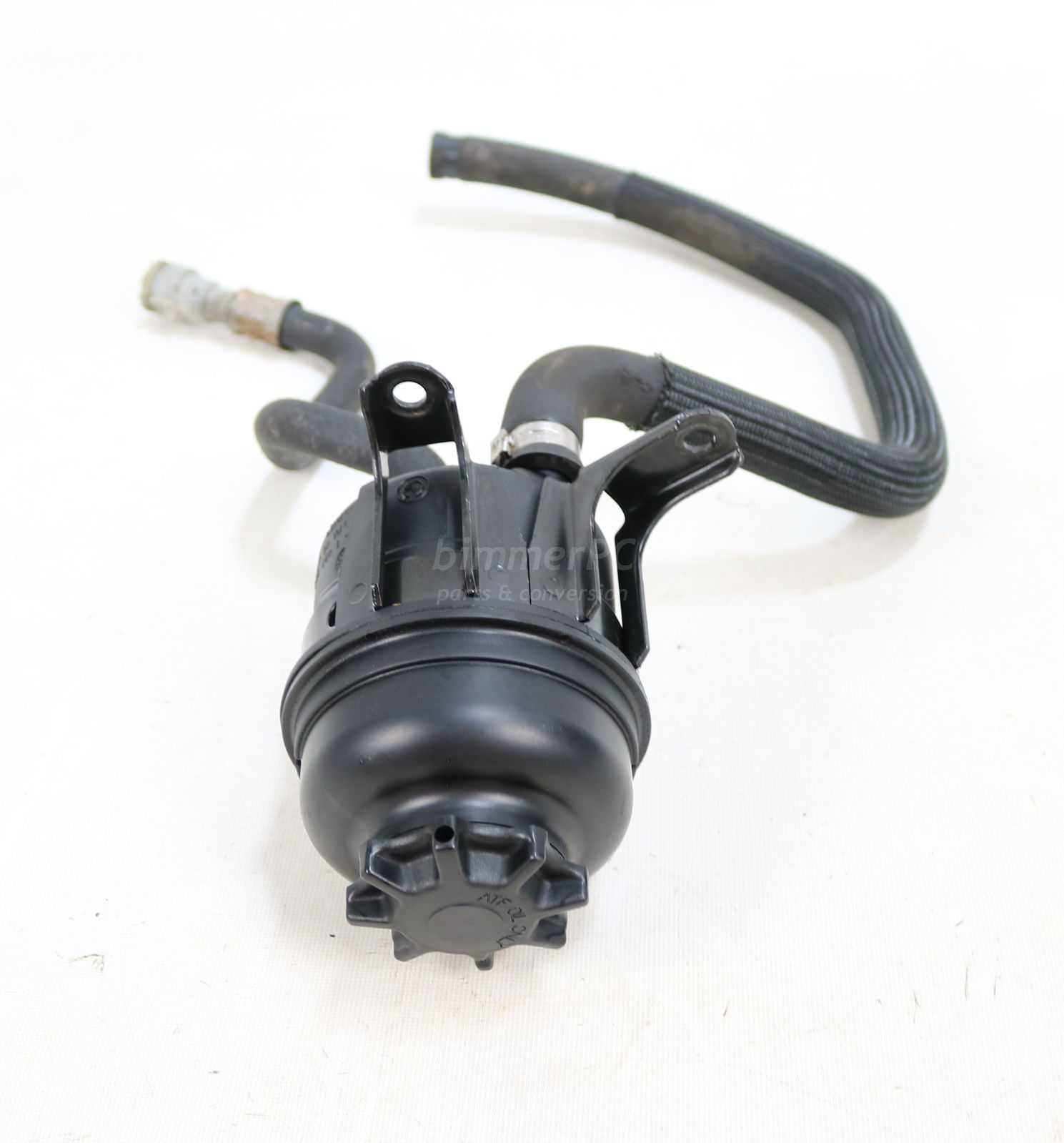 Picture of BMW 32416851217 Power Steering Fluid Reservoir w Lines E46 Early for sale