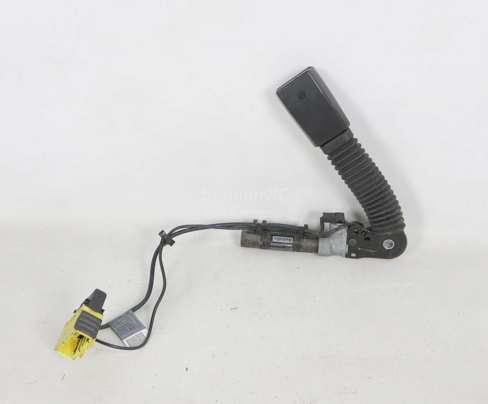 Picture of BMW 72118257790 Right Passengers Front Seat Belt Tensioner Receiver E53 E46 Late for sale