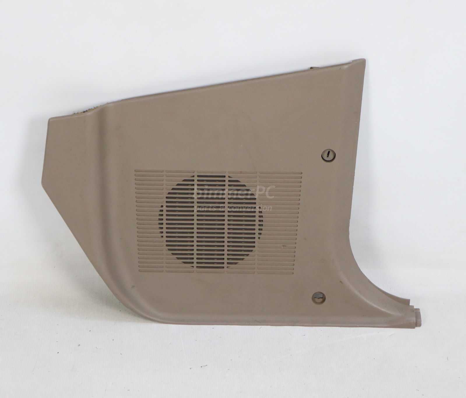 Picture of BMW  Parchment Tan Sand Beige Right Lower Footrest Speaker Kick Panel E34 for sale