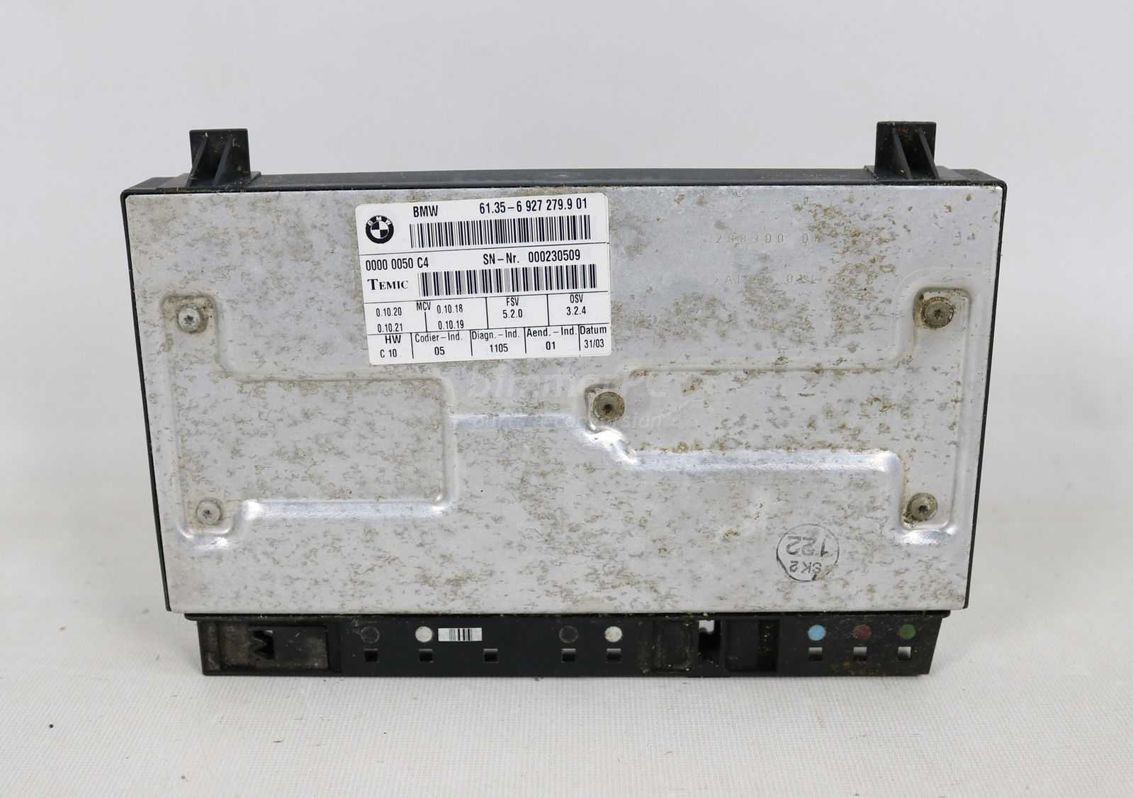 Picture of BMW 61356927279 Power Active Heated Cooled Memory Lumbar Seat Control Module Computer Unit E60 E61 E65 E66 RR1 Early for sale