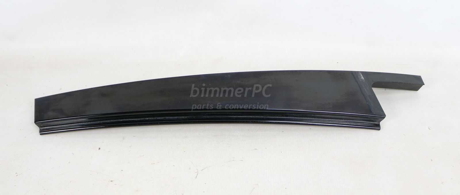 Picture of BMW 51357005049 Left Rear Exterior Door Gloss Black Side Edge Trim Moulding V12 E66 E65 for sale