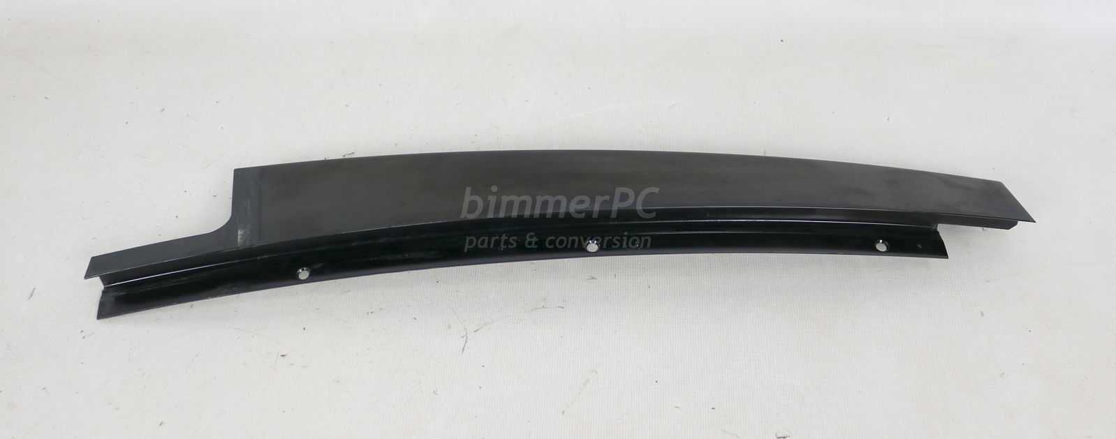 Picture of BMW 51357005049 Left Rear Exterior Door Gloss Black Side Edge Trim Moulding V12 E66 E65 for sale