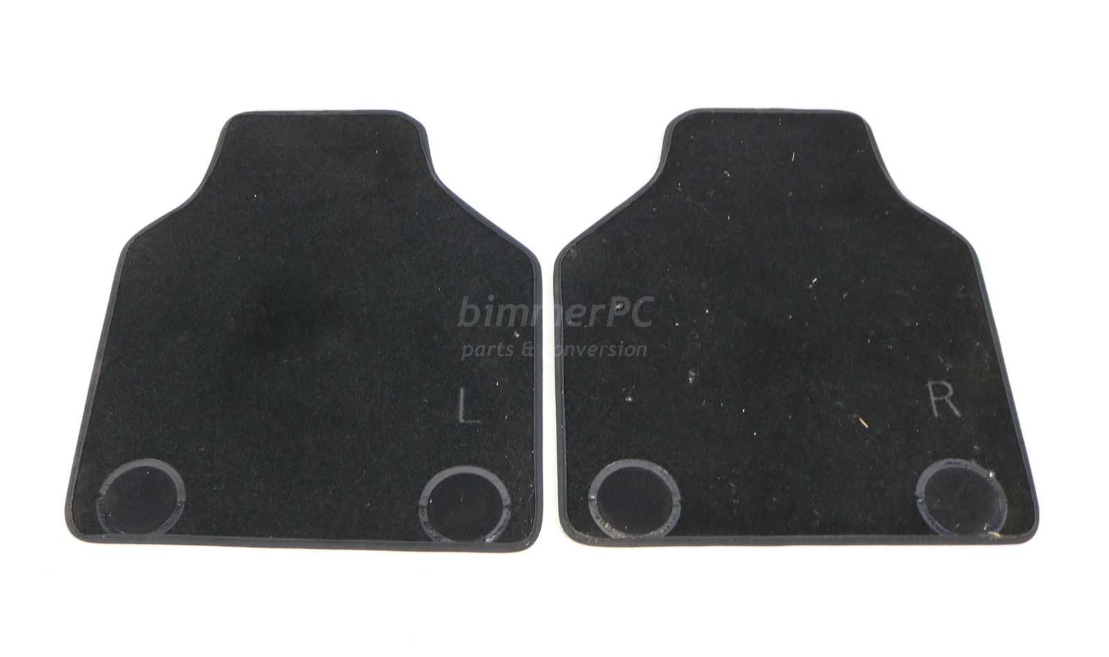 Picture of BMW  Rear Floor Mats Carpets Black E66 Long Wheelbase for sale