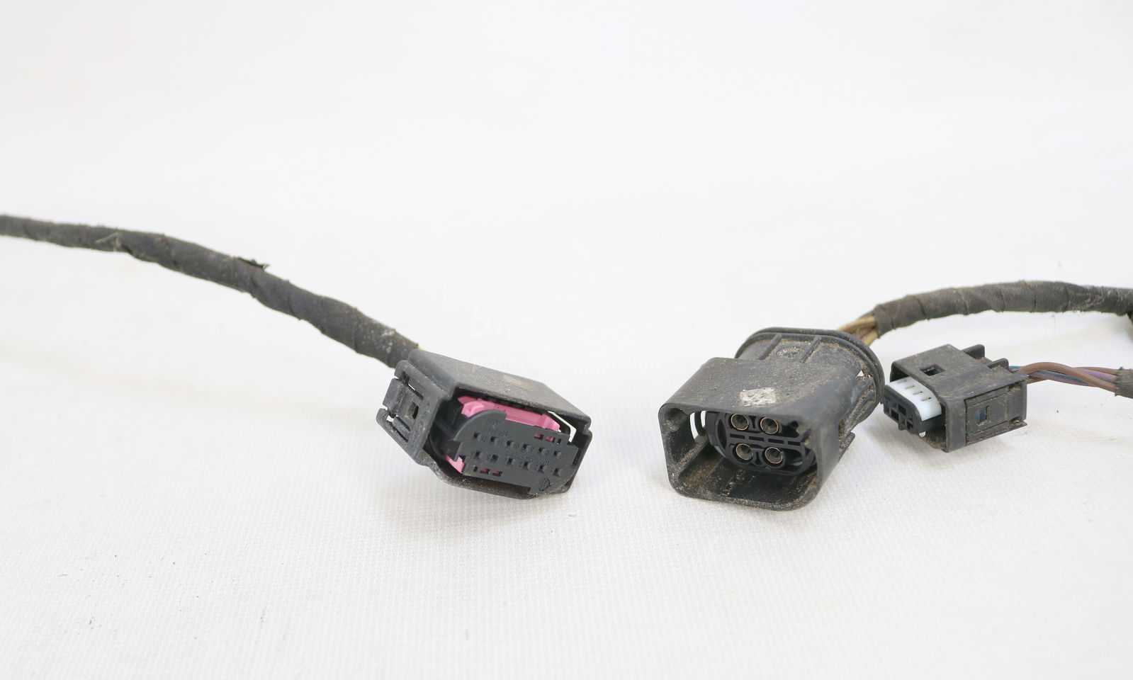 Picture of BMW 61126913826 Front Bumper Nose PDC Cable Wiring Harness E65 E66 Early for sale