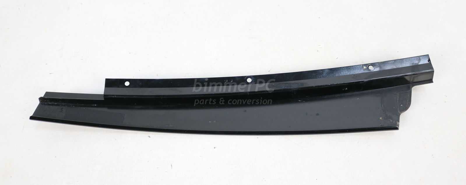 Picture of BMW 51337005041 Front Left Exterior Door Gloss Black Side Edge Trim Moulding V12 E66 E65 for sale