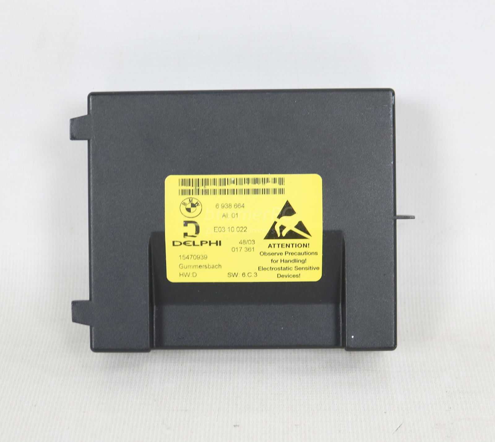 Picture of BMW 61316938664 Front Center Console Control Module iDrive Power Seats Junction Box E65 E66 for sale