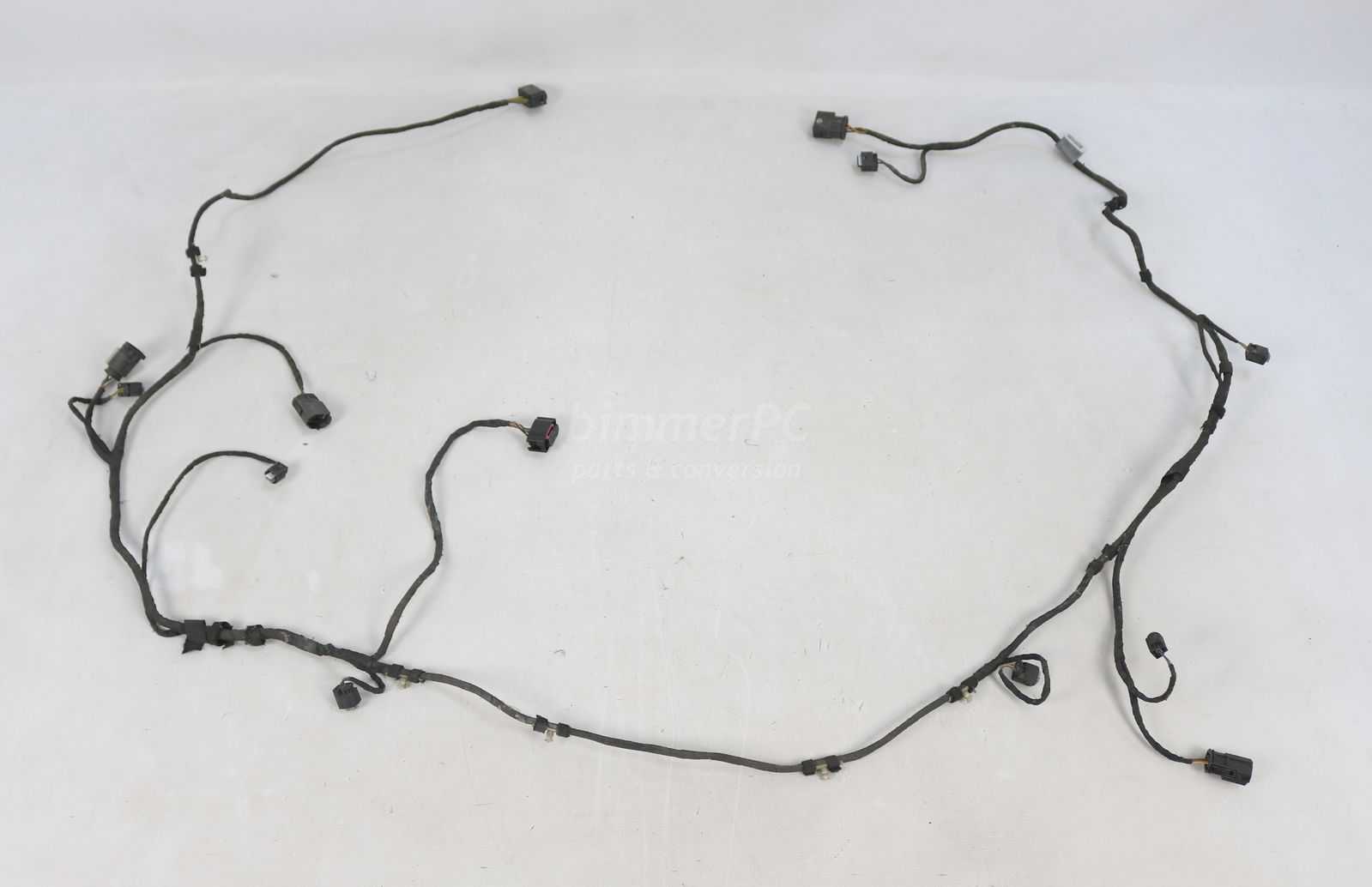 Picture of BMW 61126913826 Front Bumper Nose PDC Cable Wiring Harness E65 E66 Early for sale