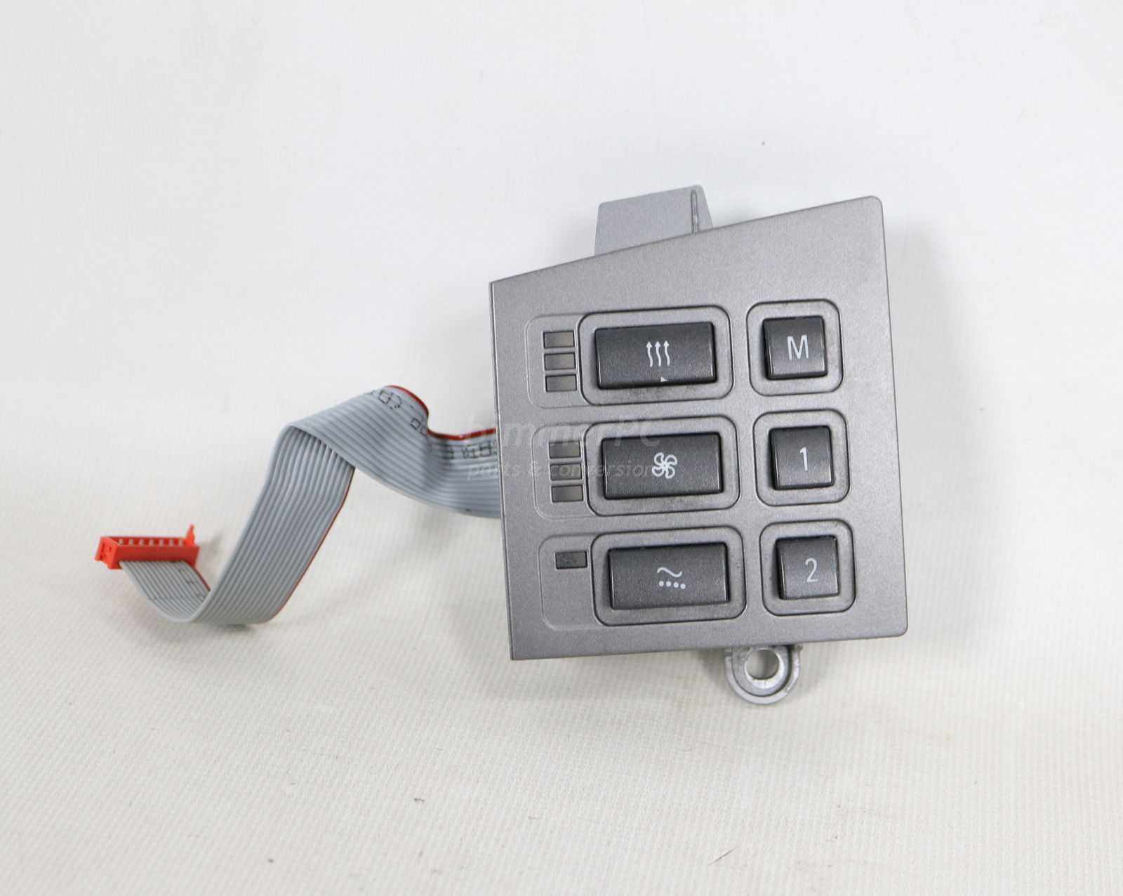 Picture of BMW 61316918410 Drivers Left Front Power Active Seat Memory Heating Cooling Switch E65 E66 for sale