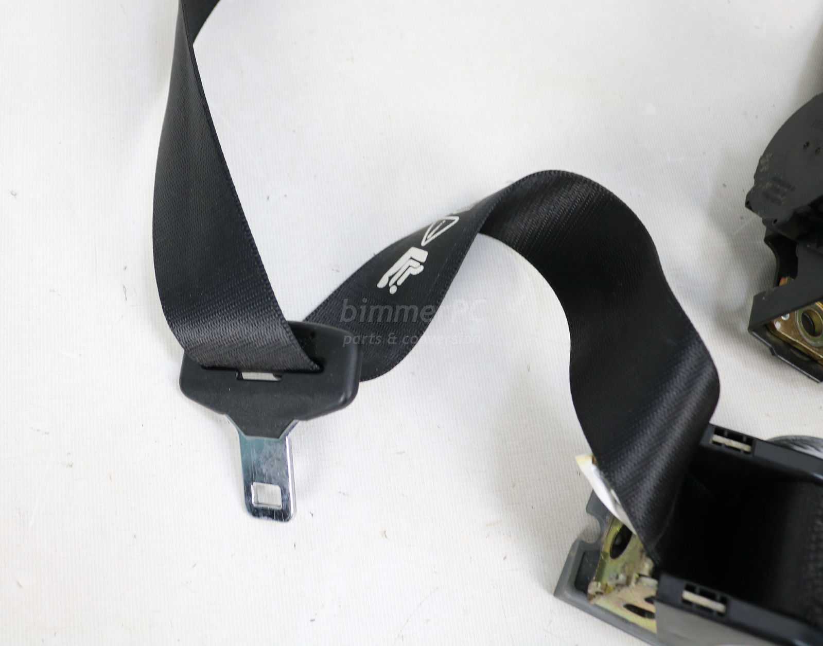 Picture of BMW 72117022405 Left Rear Black Seat Belt E65 E66 for sale